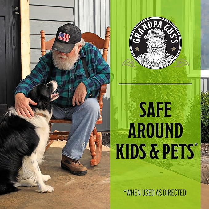 Grandpa Gus's Rodent Repellent Spray, Peppermint & Cinnamon Oil, Prevents Mouse/Rats from Nesting & Chewing on Wires, 16 fl oz (Pack of 1)
