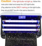 Awoco LED 15W 100V-240V Wall Mount Sticky Fly Trap Lamp with 3 LED UV Lights for Capturing Flies, Mosquitoes, Moths and Flying Insects (Fly Trap + 6 Glue Boards)…