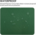 Canvas Repair Patch 9×11 Inch 3Pcs Waterproof Self-Adhesive Fabric Repair Patch for Tents,Boat Cover,Pop Up Canopy,Patio,Bags,Car Seats,Sofas,Furniture Cover(Bottle Green)