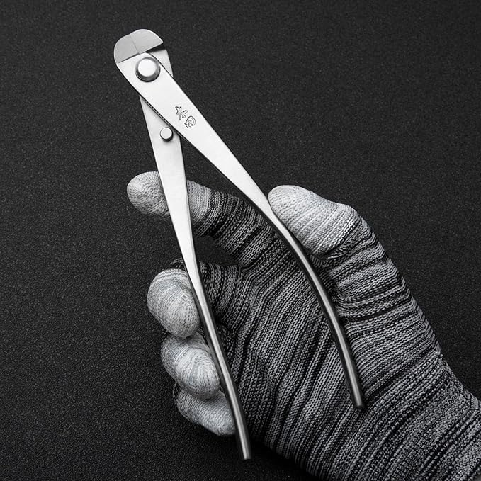 Professional Grade Wire Cutter Bonsai Tools 4Cr13MoV Alloy Steel 180 Mm