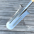 Multi-Purpose Shovel, Heavy Duty Gardening Shovel, Garden Shovel for Digging, Heavy Duty Steel Gardening Tool (Pointed, No Handle)