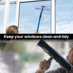 6pcs Microfiber Window Cleaning Refill, 35cm/14in Reusable & Washable Squeegee Cloth Sleeve Compatible with MR.SIGA Window Glass Cleaning Tools Home and Office