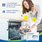 Travel Laundry Detergent & Dish Soap | Terra Breeze 1-Shoppe Amenities Kit | Laundry Soap, Dish Soap | 90 Pieces