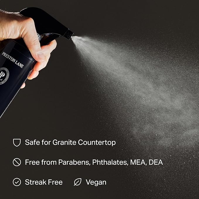 Preston Lane Luxury All Purpose Cleaner, Winterwatch Scent – Bio Based Multi Surface Spray Bottle | Streak Free Finish, Lifts Dirt, Smudges & Grease | Vegan & Cruelty Free Home Essential
