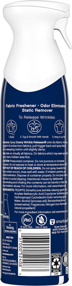 Downy WrinkleGuard Wrinkle Releaser Fabric Spray, Fresh, 9.7 oz