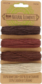The Beadsmith 100% Hemp Cord – Bronze Colors – 1mm, 30 Foot Spool, 20LB Test Strength – Twine for Jewelry Making, Macrame, Paper Crafts, Gardening, Scrapbooking, Home Décor, DIY String Art & More