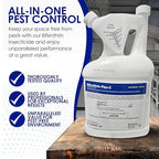 Bifenthrin-Plus-C Insecticide (1 Gal) - Roach Killer Indoor Infestation, Termite Treatment, Ant Control & Wasp Spray - Home Defense Pest Control, Residential, Commercial, and Industrial Use
