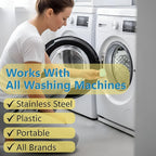 Washing Machine Cleaner – 24 Pack (1-Year Supply) Washing Machine Cleaning Tablets, Deep Clean for Front & Top Load Washers, Septic Safe, Eco-Friendly Deodorizer
