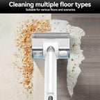 JONR S20 Pro Cordless Wet Dry Vacuum Cleaner, 180°Lay-Flat Design, Lightweight Vacuum Mop with Self-Cleaning, Self-Drying and Edge Cleaning, Floor Cleaner for Tiles and Hard Floors