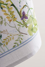 Maison d' Hermine Kitchen Towels Set of 3 100% Cotton 27.50" x 20" Reusable Cloth Tea Dish Towels Absorbent with Hanging Loop for Kitchen, Home, Dining, Cocktail Parties Spring/Summer (Fleurs De Mai)