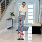 Soniclean STV-3 Cordless Vacuum Cleaner with Auto-Empty Base Station - Clean for The Cure® - Special Edition for Breast Cancer Awareness & Research (Susan G. Komen®)