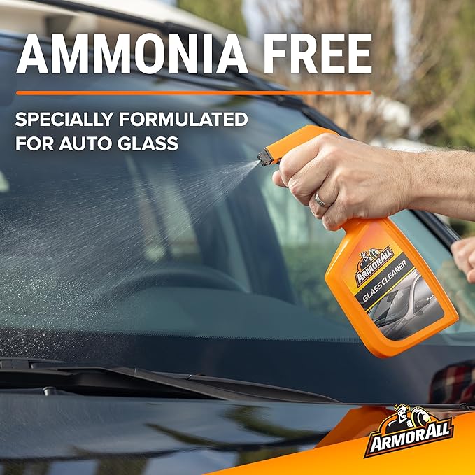 Armor All Liquid Auto Glass Cleaner by Armor All, Glass Cleaners for Cars, Trucks, 22 Fl Oz Each