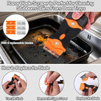 XANGNIER Heavy Duty Oven Cleaner Brush Sets,Oven Cleaning Kits Tools Accessories