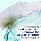 Downy RINSE & REFRESH Laundry Odor Remover and Fabric Softener for Activewear, Active Fresh Scent, 48 oz