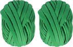 2 Packs Garden Twine, 196Ft Soft Garden String Green, Stretchy Plant Ties for Supporting and Tying Climbing Plants, Outdoor Plants, Tomatoes, Fruit Trees, Gardeners(98 Feet/Roll)