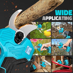 Cordless Electric Pruning Shears Compatible with Makita 18V Battery, Portable Pole Pruner with LCD Display & Imported SK7 Steel Blades,1.5-2-Inch Cutting Diameter for Gardening Shears