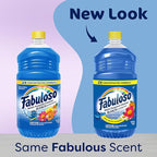 Fabuloso Multi-Purpose Cleaner and Floor Cleaner, 2X Concentrated Formula, Long-Lasting Freshness, Spring Fresh Scent, 56 oz