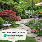 Japanese Weeding Tool Nejiri Gama Weeding Hoe Sharp Japanese Steel with Wood Handle, Nejiri Gama Weeding Sickle, Made in Japan, Hand Weeder Tool for Garden, Silver