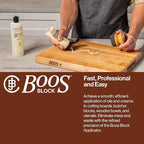 John Boos 2-Piece All-Natural Care & Maintenance Set – 16 oz Mystery Oil & 5 oz Board Cream for Butcher Blocks, Cutting Boards, Wood Countertops, and Wooden Utensils