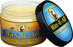 Howard Products Food-Grade Wax Paste | For Wood & Metal | Water-Resistant | With Beeswax & Carnauba | 9 Fl oz, Pack of 6