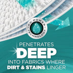 ARM & HAMMER Deep Clean Free & Clear Power Paks Concentrated Laundry Detergent, Free of Dyes, Perfumes and Phosphates, Dermatologist Tested, 44 Count