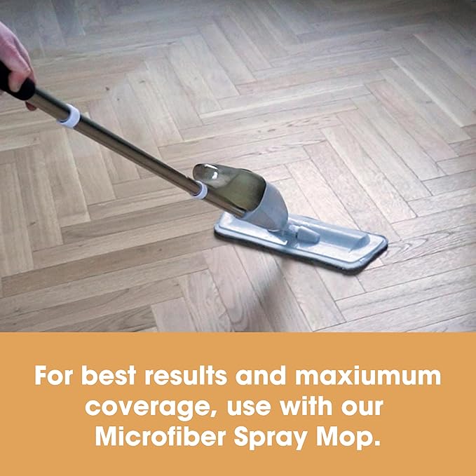 Furniture Clinic Vinyl Floor Cleaner | Dilutes to 170 FL Oz | Easy and Safe Application | Quick-Drying with Lavender Aroma | 17oz / 500ml