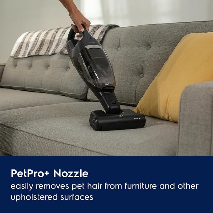Electrolux WellQ7 Pet Cordless 2-in-1 Vacuum Cleaner with Motorized PetPro+ Nozzle for Easy Pet Hair Removal, 50-Minute Run Time, 2 Power Modes, Indigo Blue