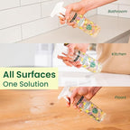 Good Natured Brand All-Purpose Cleaner Concentrate | 8oz makes 128oz | Lemon Essential Oil | 16X Concentrated Natural Multi-Surface Cleaner