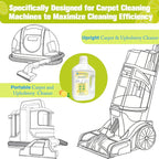 150X Concentrate Carpet Cleaner Solution for Portable Carpet Deep Cleaner and Upright Carpet Cleaner Machine, 33.8 Fl.oz Makes 39.6 Gal Formula, Carpet Stain Remover Lemon Scent