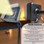 New Powerful Handheld Insect Zapper, Walls, Ceilings Indoor Spider Zapper, Cockroach Zapper, Insect Exterminator, Rechargeable