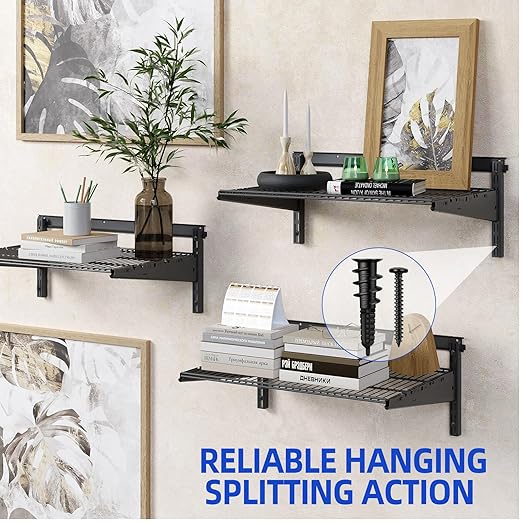 80PCS Self-Drilling #8 Drywall Anchors & Screws Set - Heavy-Duty Nylon+Glass Fiber, 80 LBS Load Capacity, Pre-Drill-Free, for Hanging Shelves/TV/Pictures - 40 Anchors + 40 Screws with Storage Case