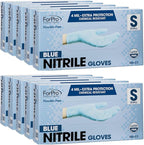 ForPro Disposable Nitrile Gloves, Chemical Resistant, Powder-Free, Latex-Free, Non-Sterile, Food Safe, 4 Mil