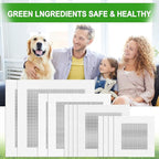 Drywall Repair Kit, 13 Piece Aluminum Wall Repair Patch Kit, 2/4/6/8 inch Aluminum Drywall Patch, Quick Fix Plaster