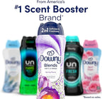 Downy Blends 2-in-1 Soft & Fresh Laundry Scent Booster Beads, Spring Peony Scent, 24.5 OZ, Laundry Softness and Scent Booster