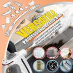 Heavy Duty Handheld Steam Cleaner for Cleaning with Lockable Steam Button&11pcs Accessories, Unlimited Water Addition for Continuous Steaming, Multi-Purpose Steamer for Cleaning Car, Grout (grey)