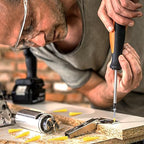 15 Pcs Wood Anchor, Stripped Screw Hole Repair Kit for Wood, Wall, Door, Wall Anchor, Fixing Stripped Screw Holes, Fits Wood Screws Sizes #2 to #16, Screw Holes from Stripped to Gripped