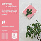 Swedish Dishcloths for Kitchen, 8 Pack Reusable Paper Towels with Clips, Non-Scratch Swedish Dish Towels, Super Absorbent Cellulose Sponge Cloths, Assorted