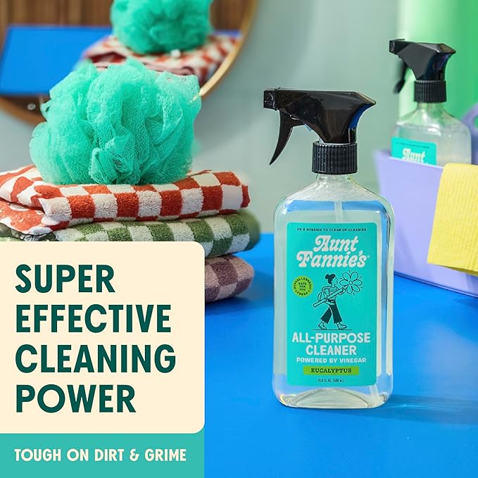 Aunt Fannie's Bundle: All Purpose Cleaning Vinegar, Eucalyptus + FlyPunch Fruit Fly Trap