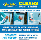 Star brite Rust Stain Remover - Easily Clean Corrosion Stains Off Fiberglass, Vinyl, Metal & Painted Surfaces, 128 oz - 1 Gallon
