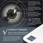 Food Cycler Eco 5 Award-Winning Kitchen Food Recycler | Indoor Composter Bin Alternative | Electric Countertop Food Disposer with Odorless 5L Indoor Food Waste Bin for Easy Waste Management | Grey