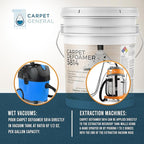 Carpet Defoamer 5814 -Foam Suppressant for Deep Carpet Cleaner Machine & Carpet Shampooer for a Heavy-Duty Carpet Cleaner Solution, Neutral Non-Corrosive Silicone Emulsion (5 Gal Pail)