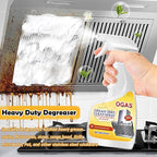 Stainless Steel Cleaner Foam, Heavy-Duty Degreaser Oven & Stove Top Cleaner, Remove Kitchen Stubborn Grease & Grime for Rang Hood, Grill, Pot Cleaning -120ml/4Fl.Oz