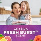 Arm & Hammer Plus OxiClean Odor Blasters Fresh Burst, 160 Loads Liquid Laundry Detergent, 208 Fl oz