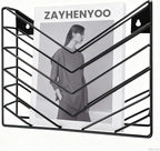 Wool Dryer Ball Holder Rack with 12 Dryer Balls Laundry Dryer Balls Reusable with 1P Storage Organizer Metal Set for Large Balls(2.6 to 2.75inch Dia) Reduces Static & Wrinkles,Saving Drying Time