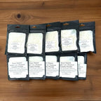 Sample/Travel Laundry Bundle, 10 Pre-Measured Packets, 5 Laundry Powder and 5 Fabric Softener Crystals, HE Compatible, Patchouli and Rouge Luxe Scents (Patchouli)