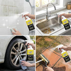 Power Spray，Multi-Purpose Stain Remover, A Powerful Cleaner，Quick Cleaning for Kitchens, Floors, Toilets, and Cars (120ml)