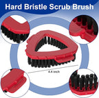 Mop Scrubber Attachment Scrub Brush Head for O-Cedar 2-Tank Spin Mop Scrubber Accessories Scrubber Mop Head for Ocedar Floor Mop Cleaning Mop Replacement