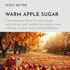 Scent Better Warm Apple Sugar Aroma Essential Oil Blend: an Aromatherapy Blend of Apple, Oakwood, and Praline for Ultrasonic Diffusers & Nebulizers (3.3 Fl Oz, 100 mL)