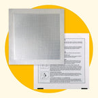 MaxPatch® 4 in. x 4 in. Solid Metal Self-Adhesive Wall Repair Patch (3-Pack) – Durable Galvanized Metal, Easy Application for Drywall, Plaster, and Ceiling Repairs