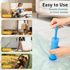 12 Pack Large Travel Vacuum Storage Bags, Portable Vacuum Seal Bags for Clothing Travel with Pump, Space Saver Bag for Luggage Suitcases Clothes Bedding Seasonal Storage
